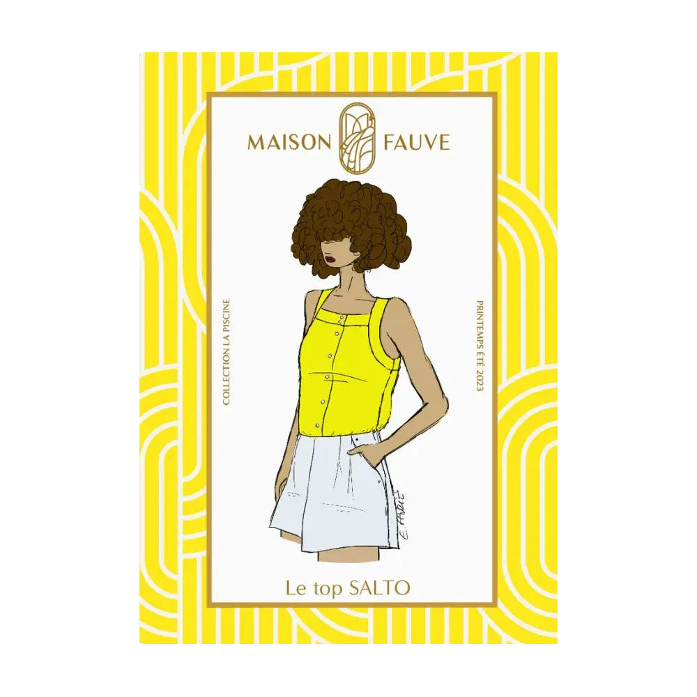 Patron couture Top : Salto - Maison FAUVE